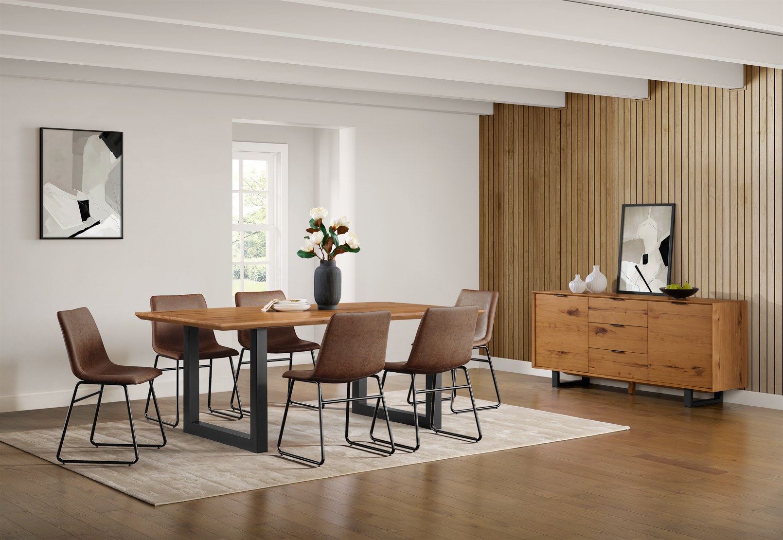 ABILENE 7 Piece Dining Suite – image 1 of 8