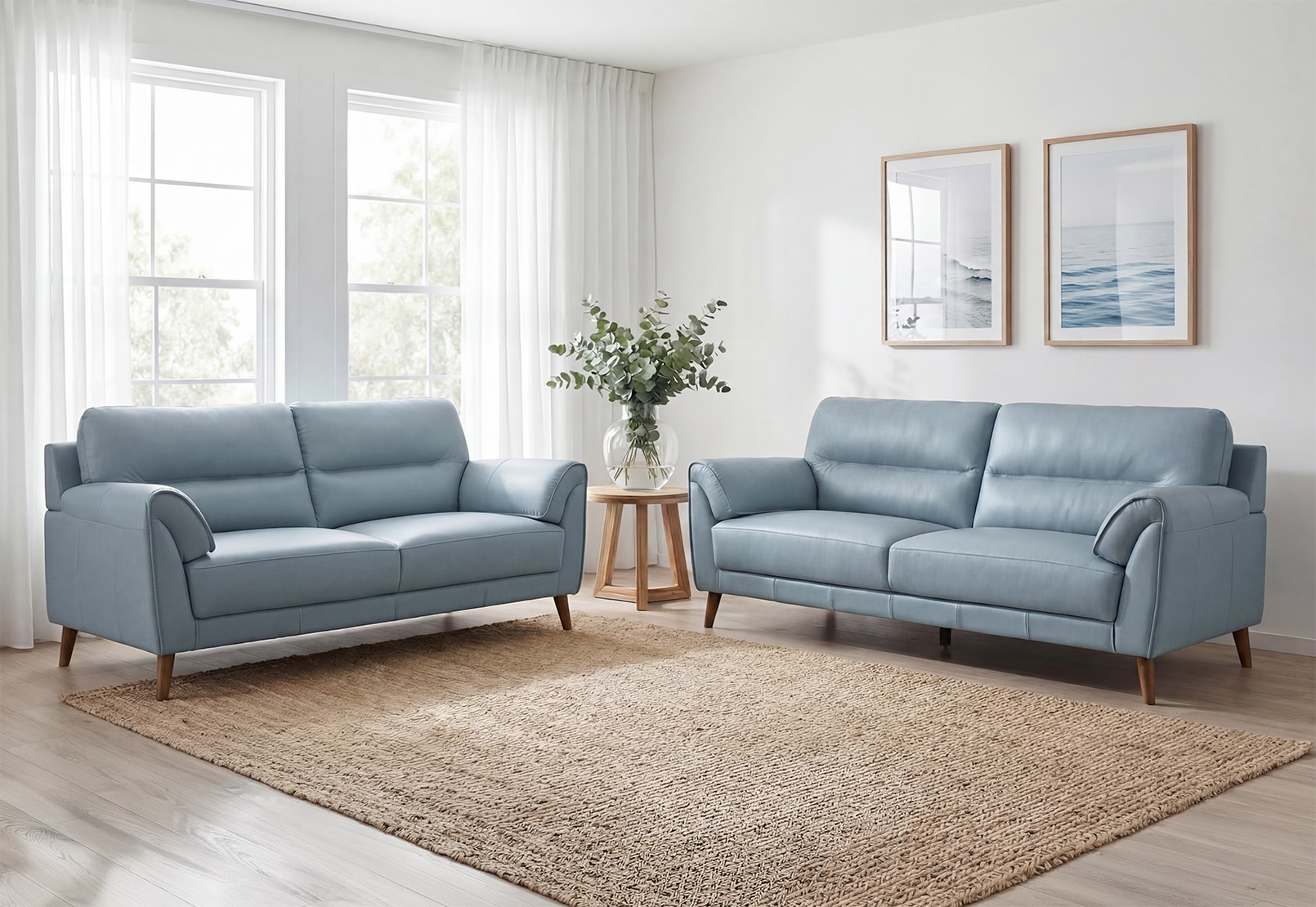 CARNABY LEATHER 2 Seater Sofa – image 9 of 11
