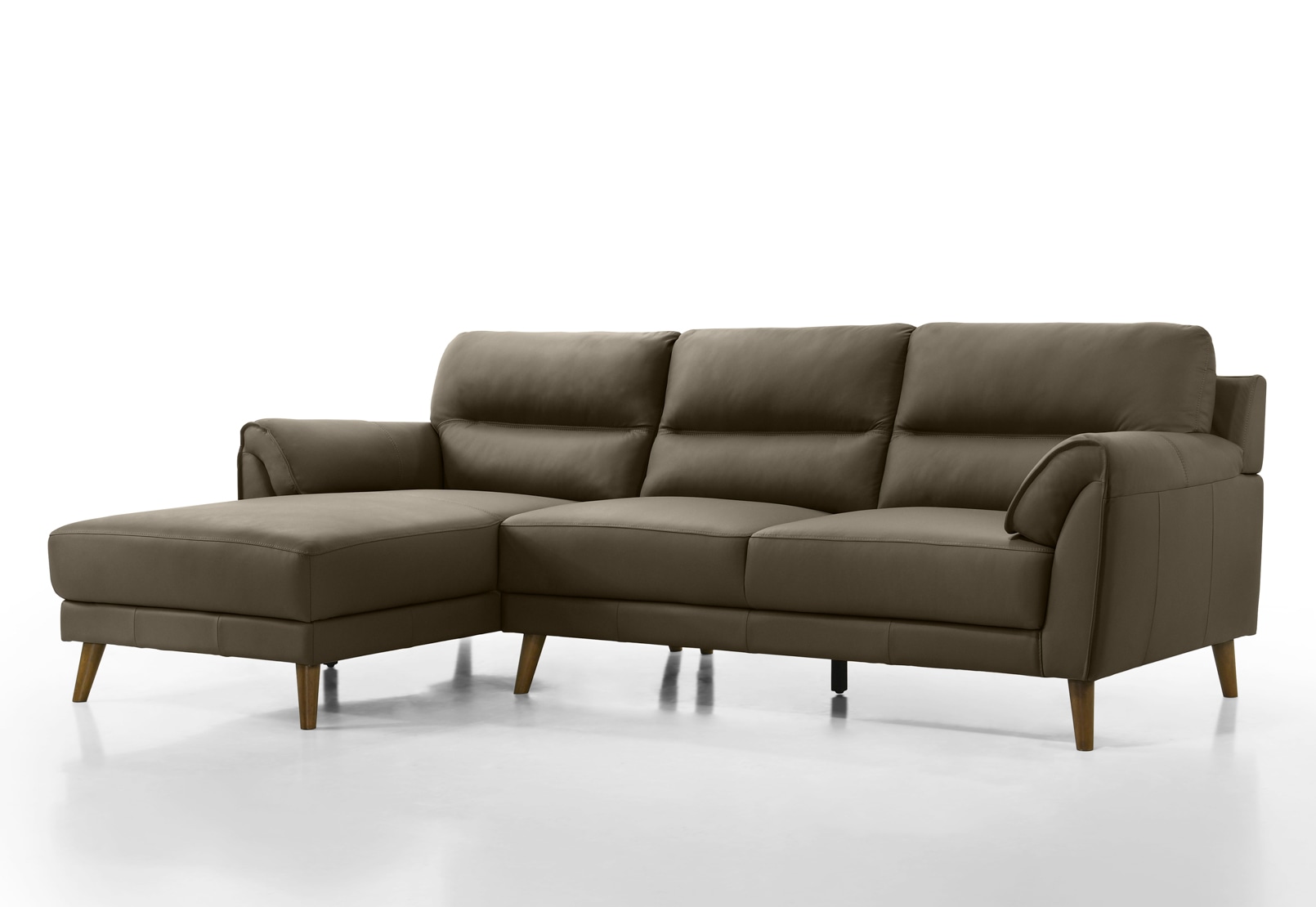 CARNABY LEATHER 3 Seat LHF Chaise – image 3 of 5