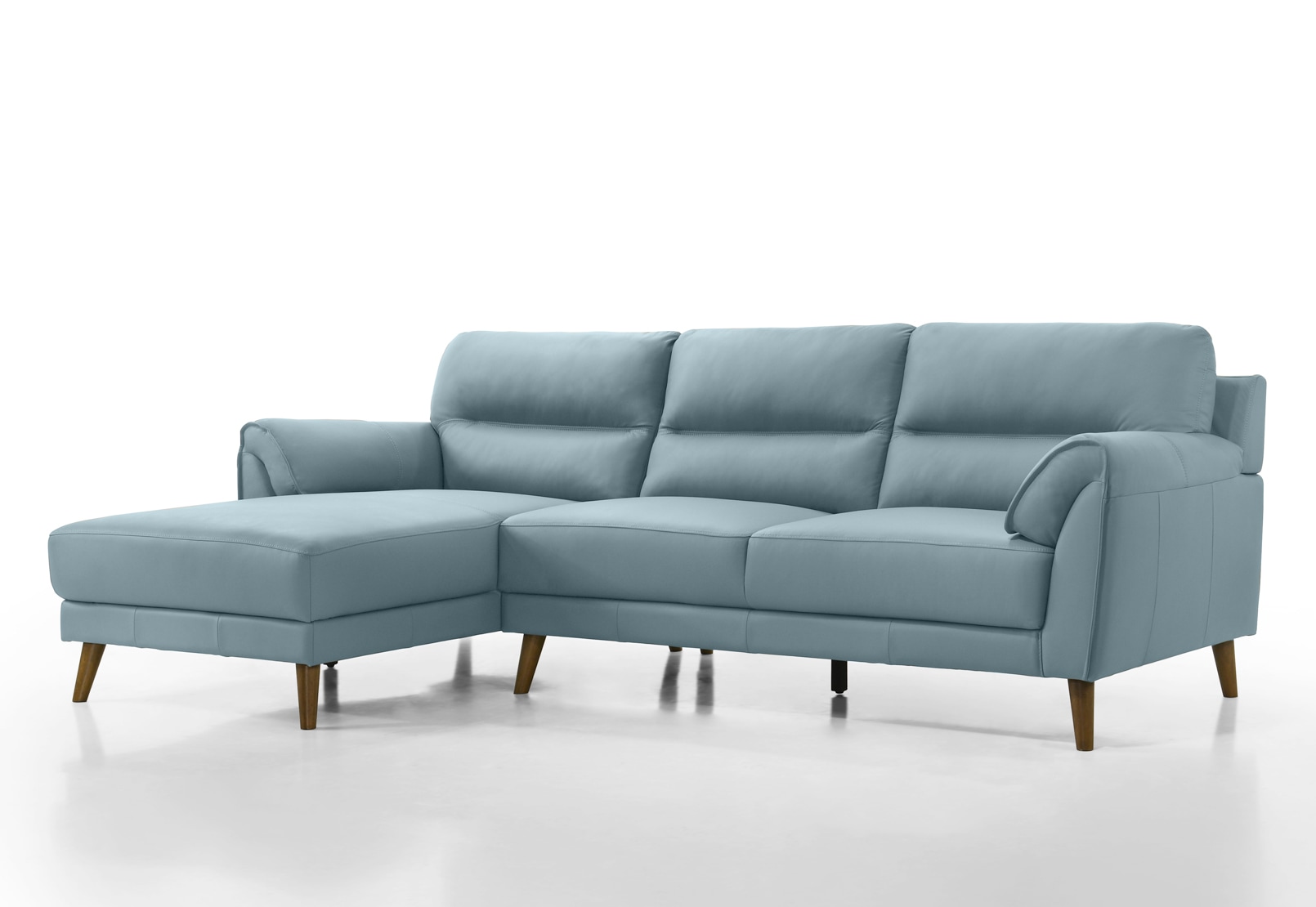 CARNABY LEATHER 3 Seat LHF Chaise – image 3 of 5