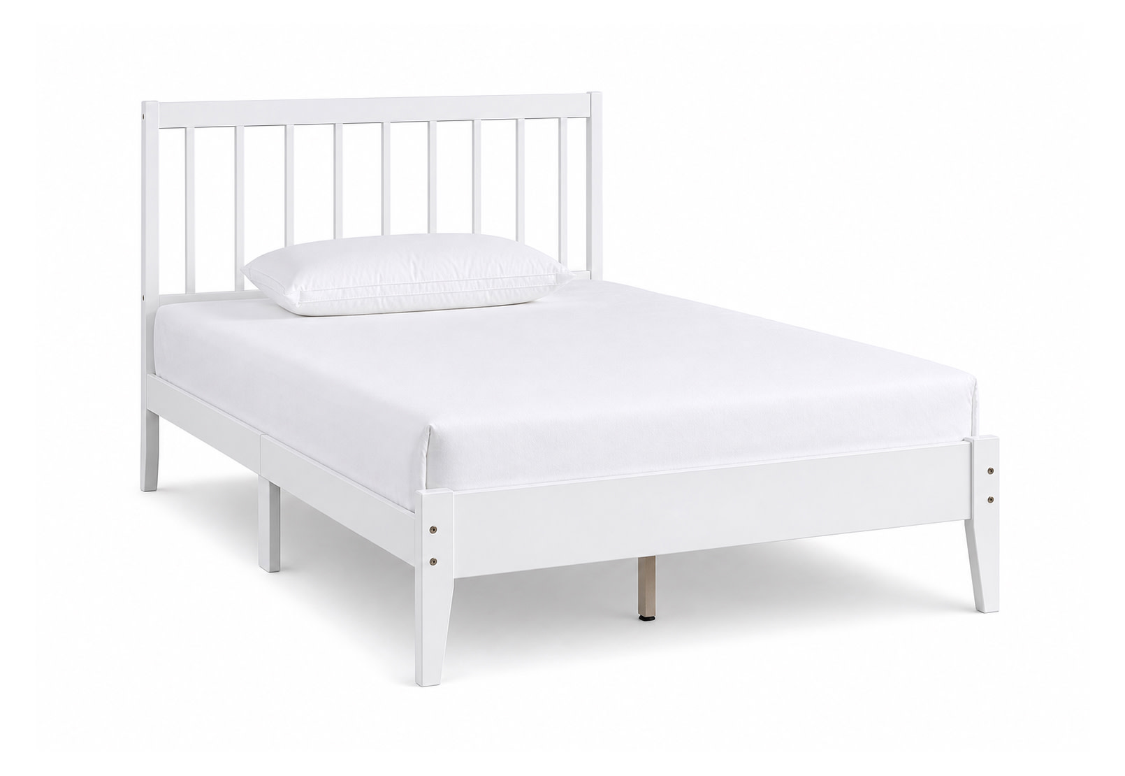 BARRY White King Single Bed – image 3 of 5