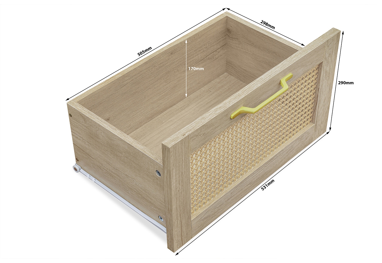 HARBERT 2 Drawer Coffee Table – image 10 of 16