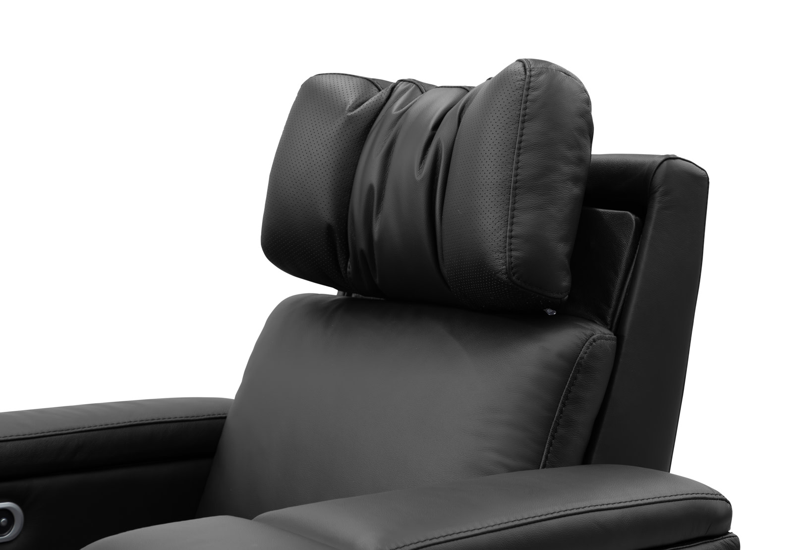 LAS VEGAS LEATHER Media Electric Recliner – image 18 of 26