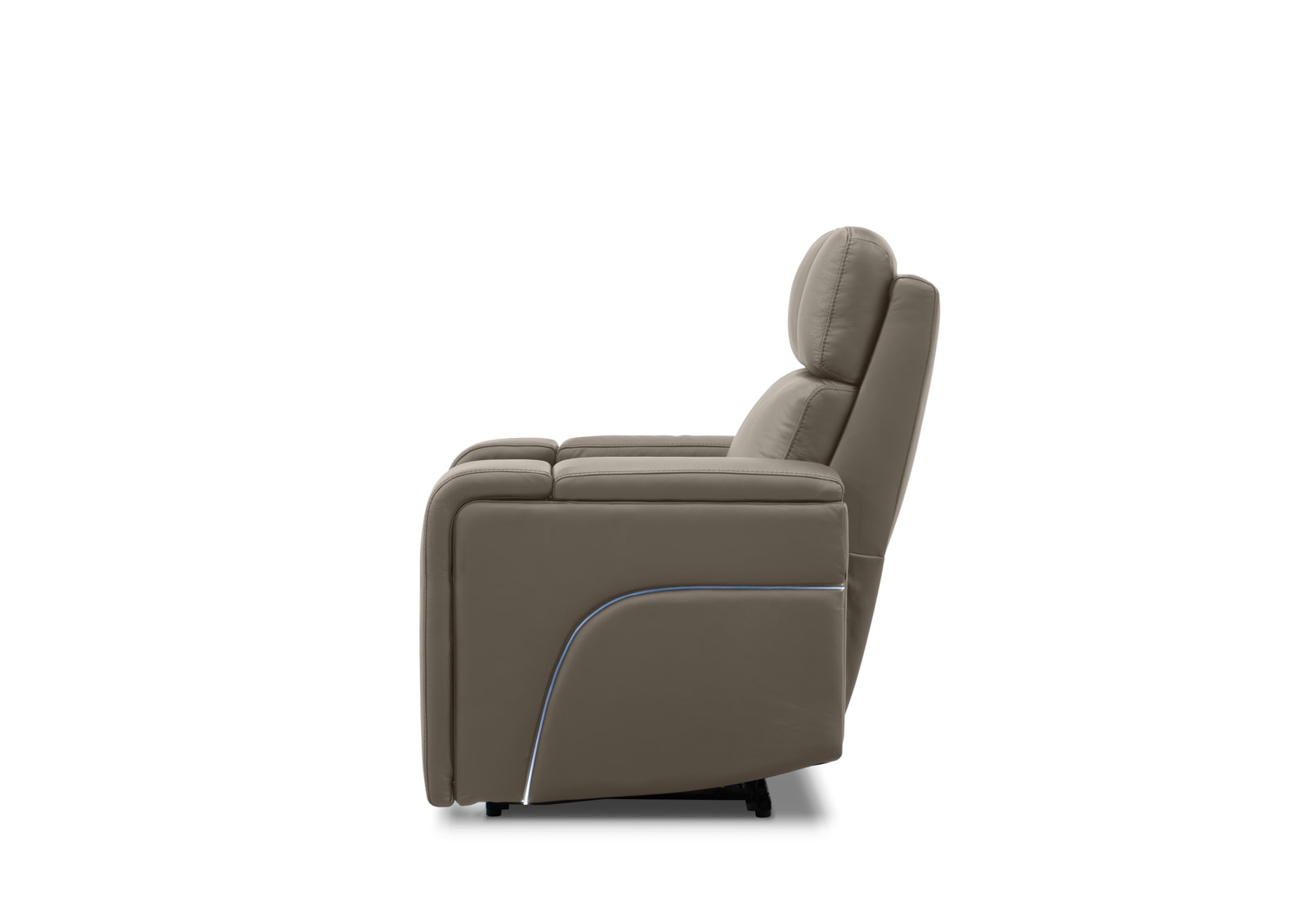 LAS VEGAS LEATHER Media Electric Recliner – image 14 of 26
