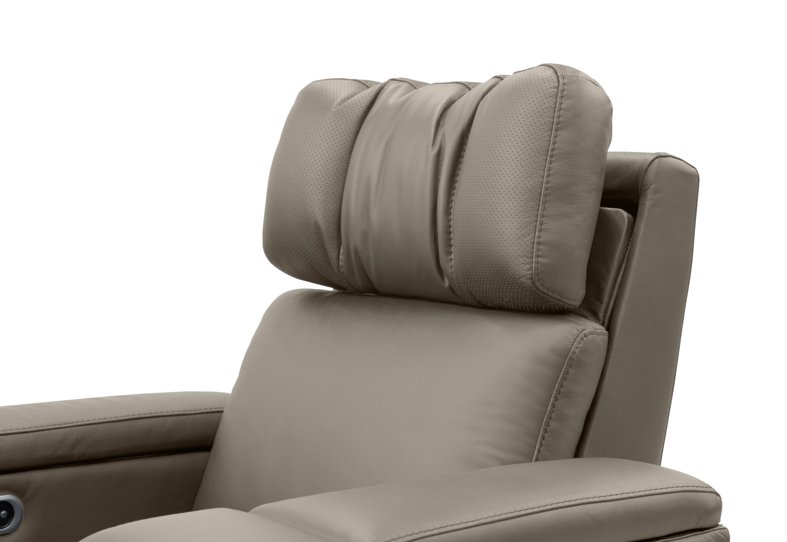 LAS VEGAS LEATHER Media Electric Recliner – image 17 of 26