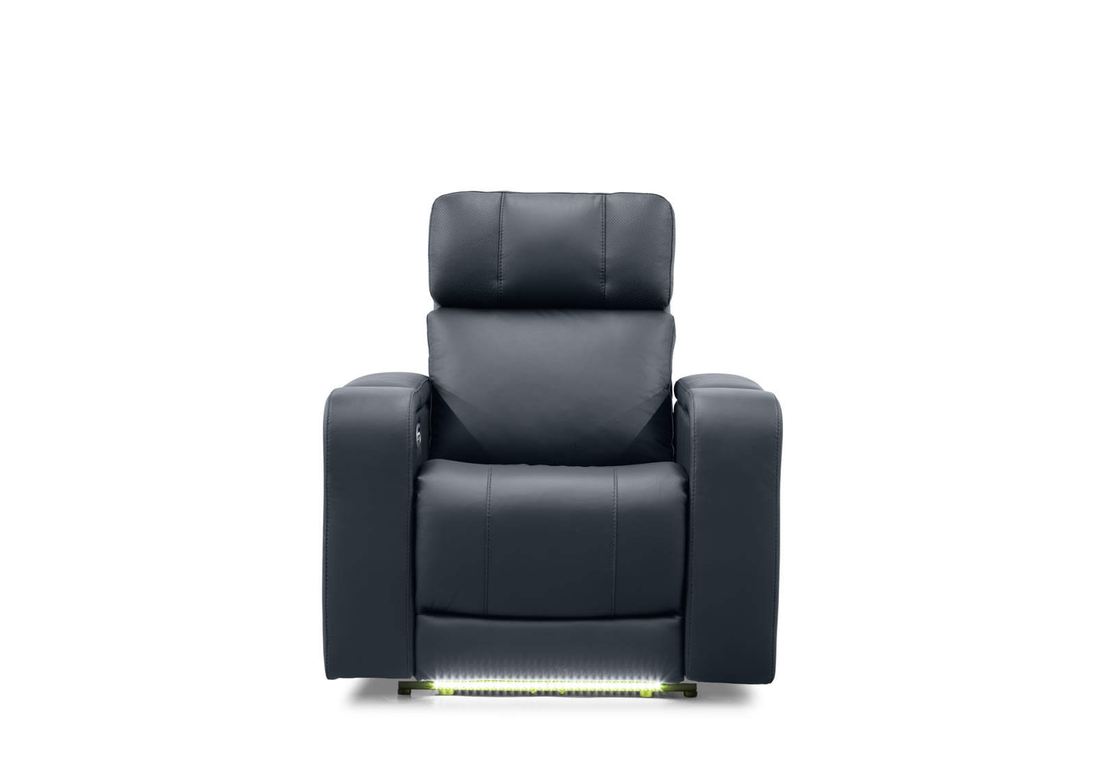 LAS VEGAS LEATHER Media Electric Recliner – image 3 of 26