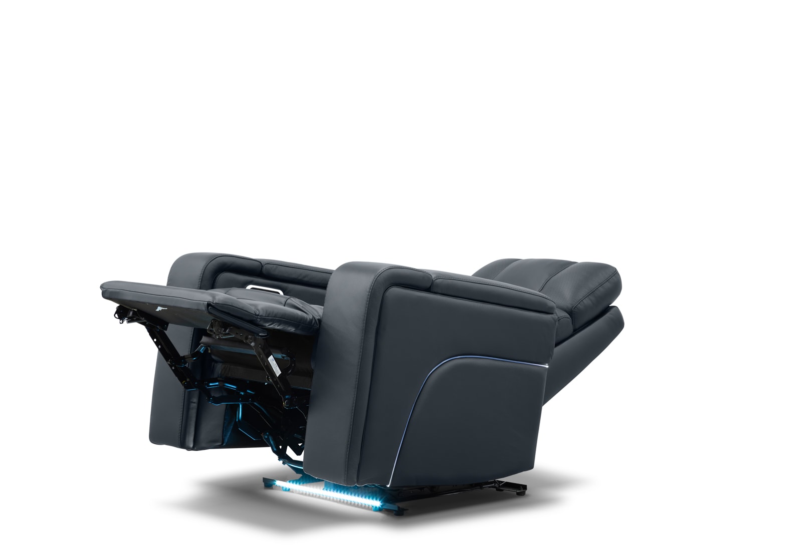 LAS VEGAS LEATHER Media Electric Recliner – image 13 of 26
