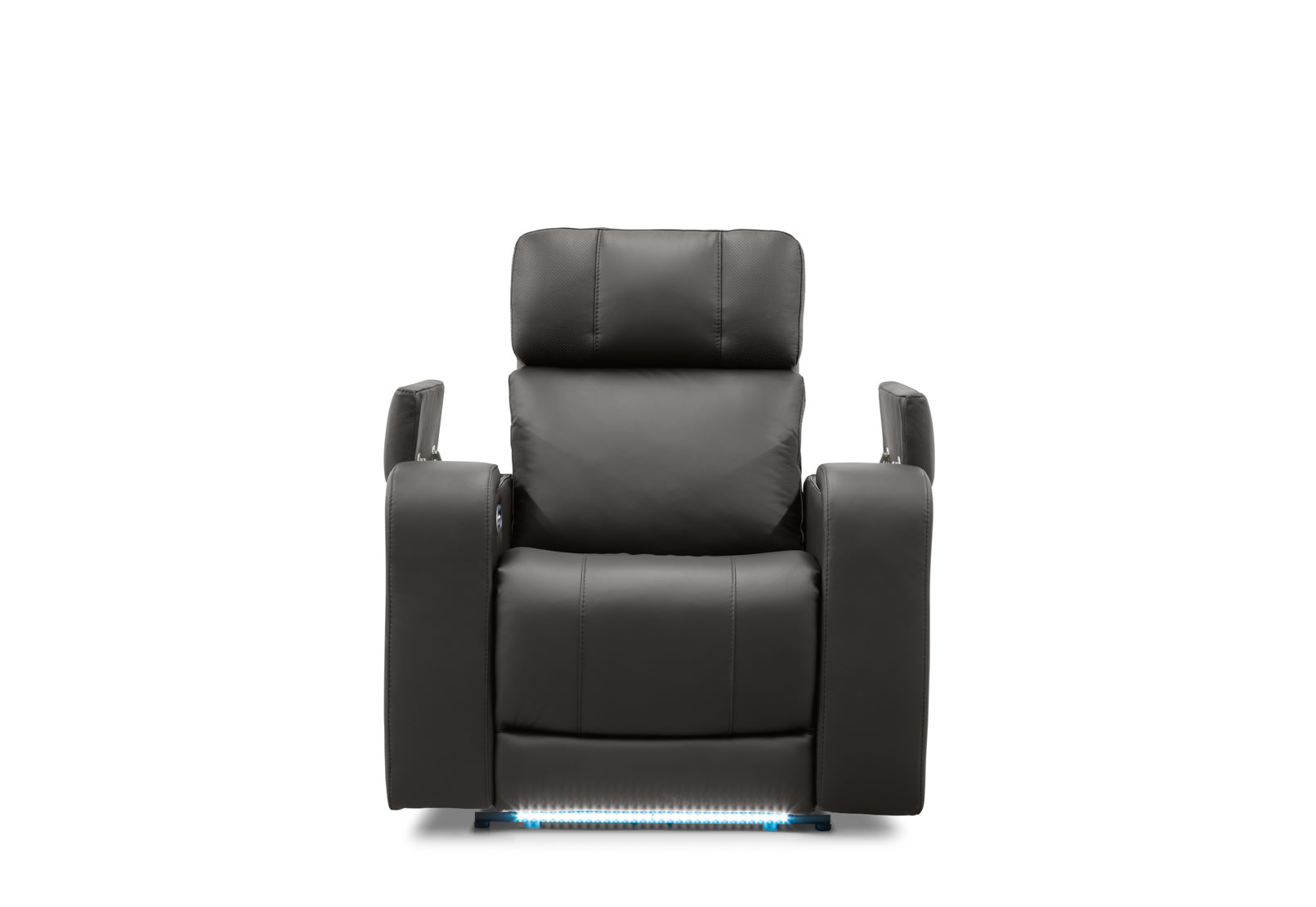 LAS VEGAS LEATHER Media Electric Recliner – image 7 of 26