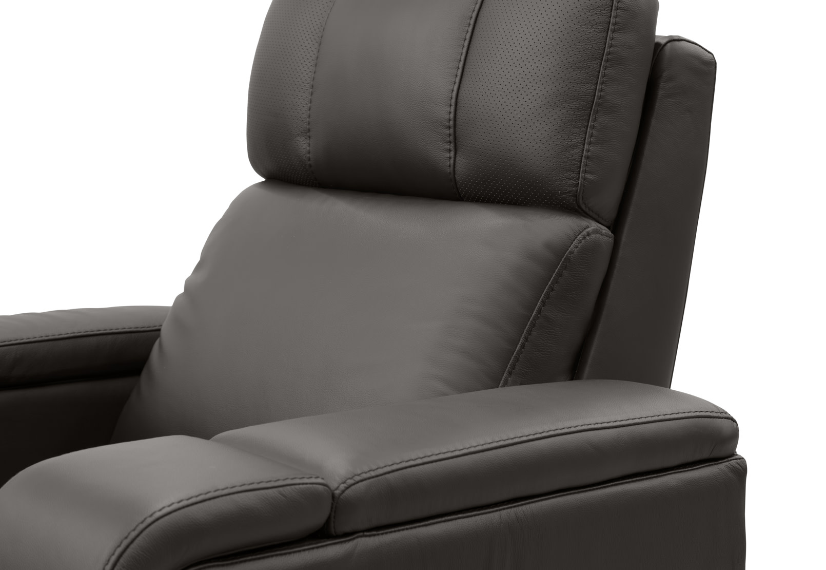 LAS VEGAS LEATHER Media Electric Recliner – image 20 of 26