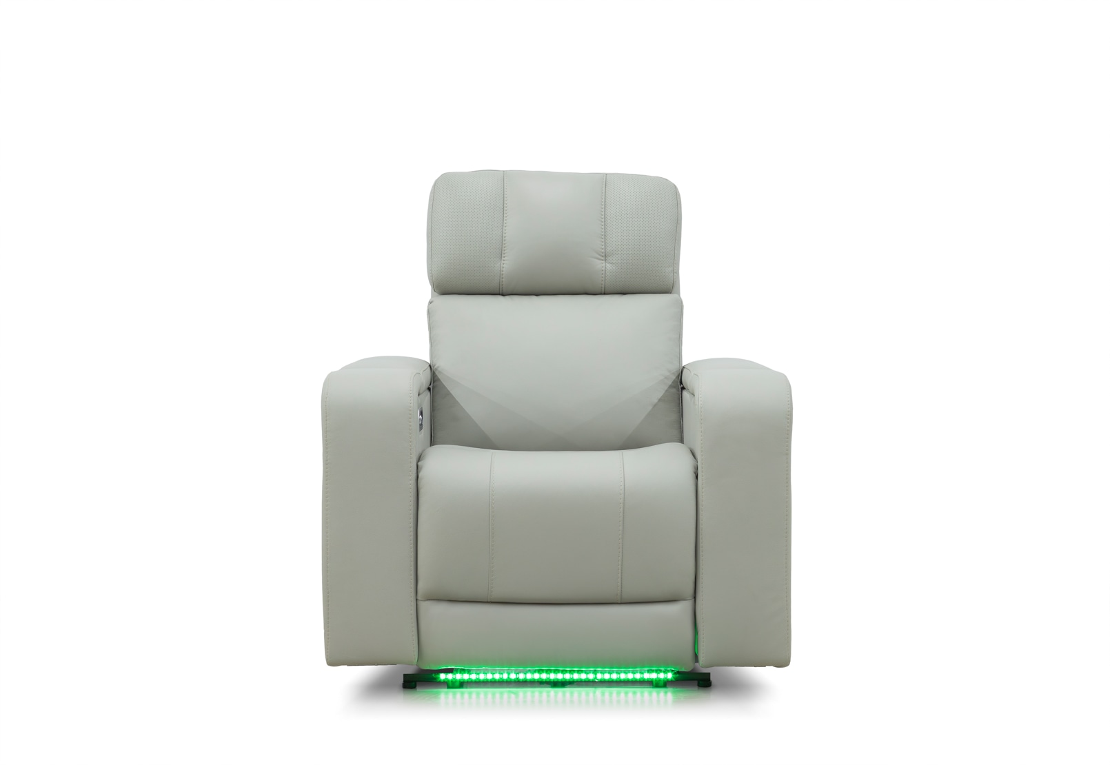 LAS VEGAS LEATHER Media Electric Recliner – image 6 of 19