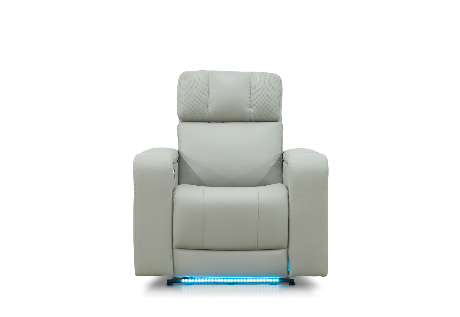 LAS VEGAS LEATHER Media Electric Recliner – image 7 of 19