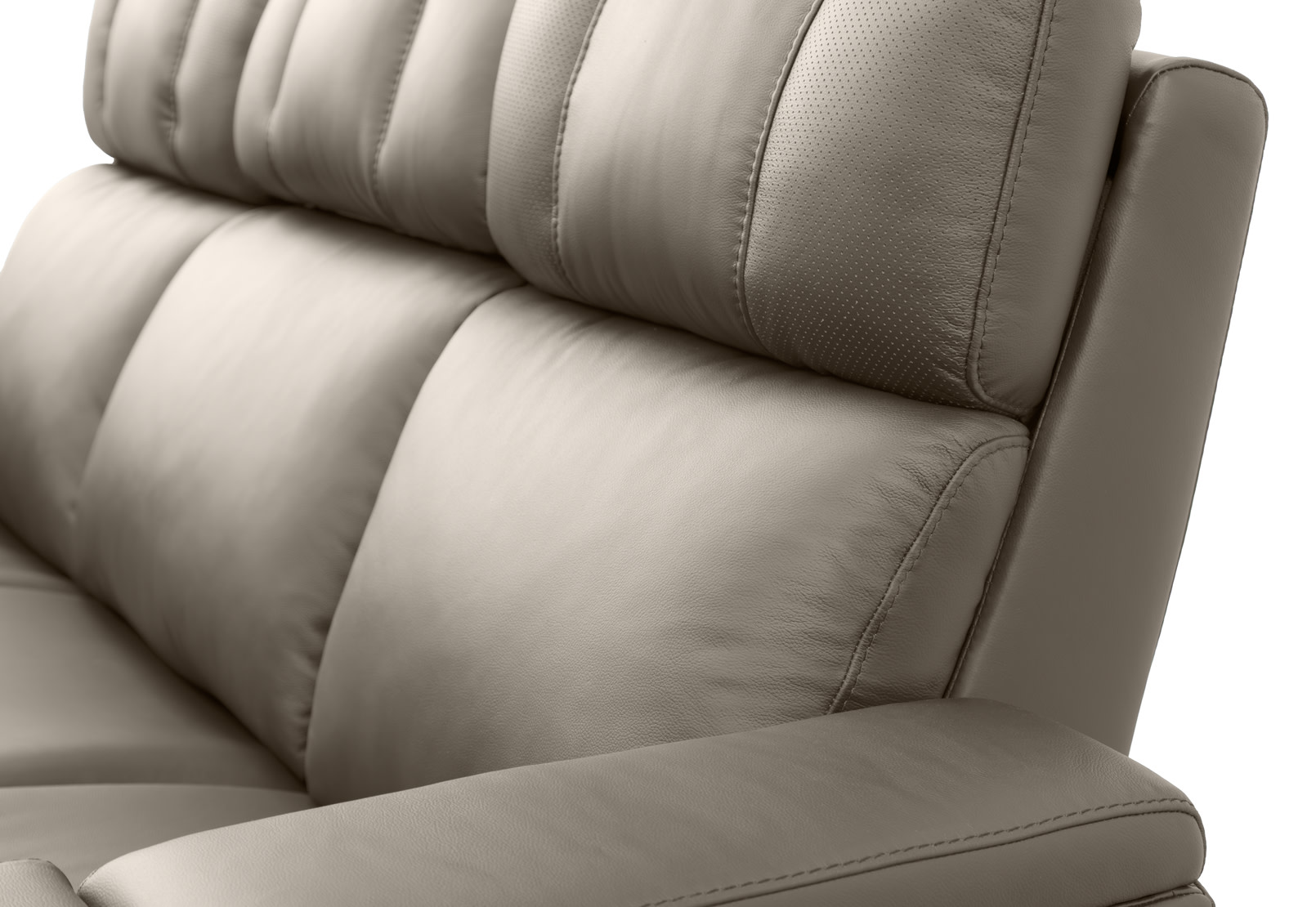 LAS VEGAS LEATHER Media 3 Seater Electric Recliner with Drop Down Table – image 25 of 33