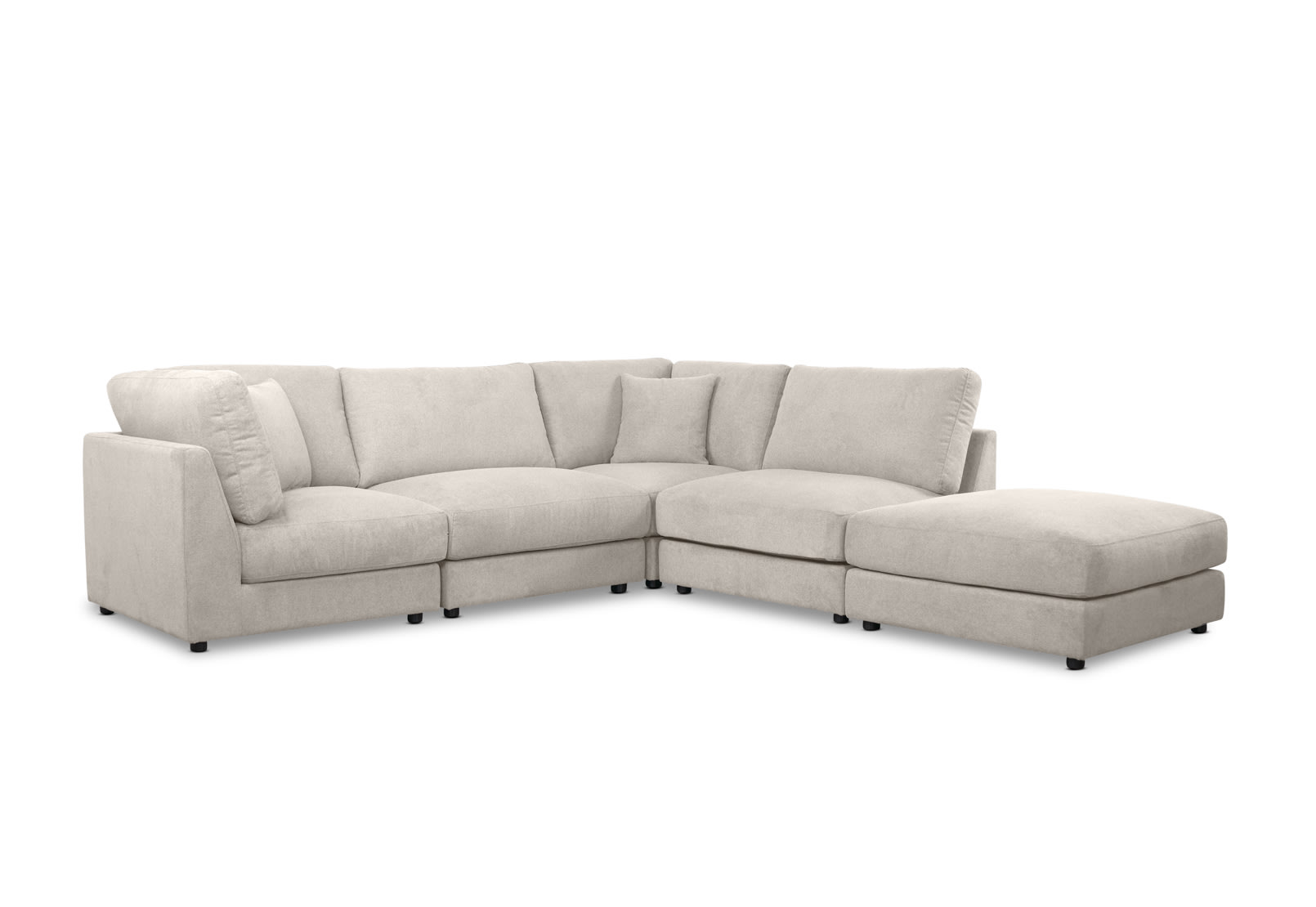 RAQUEL 2.0 FABRIC 5 Piece Modular Lounge Suite – image 2 of 9