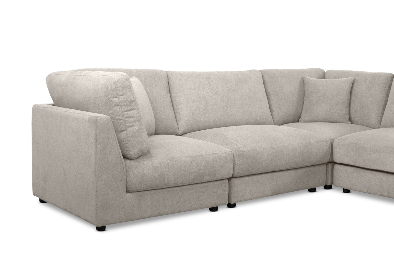 RAQUEL 2.0 FABRIC 5 Piece Modular Lounge Suite – image 4 of 9