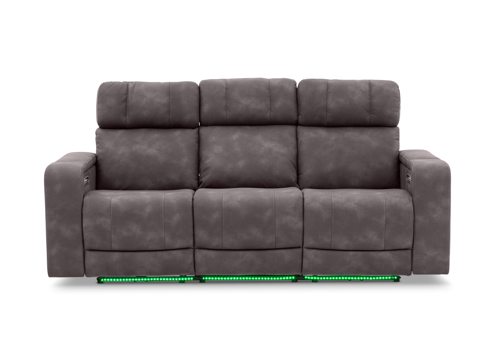 LAS VEGAS FABRIC Media 3 Seater Electric Recliner with Drop Down Table – image 5 of 40