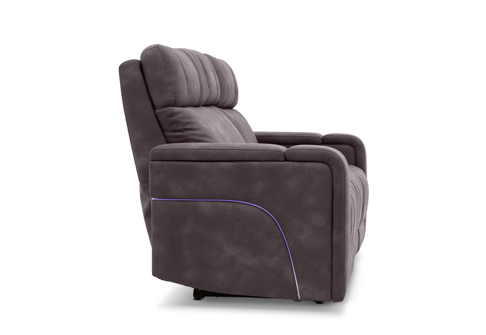 LAS VEGAS FABRIC Media 3 Seater Electric Recliner with Drop Down Table – image 21 of 40