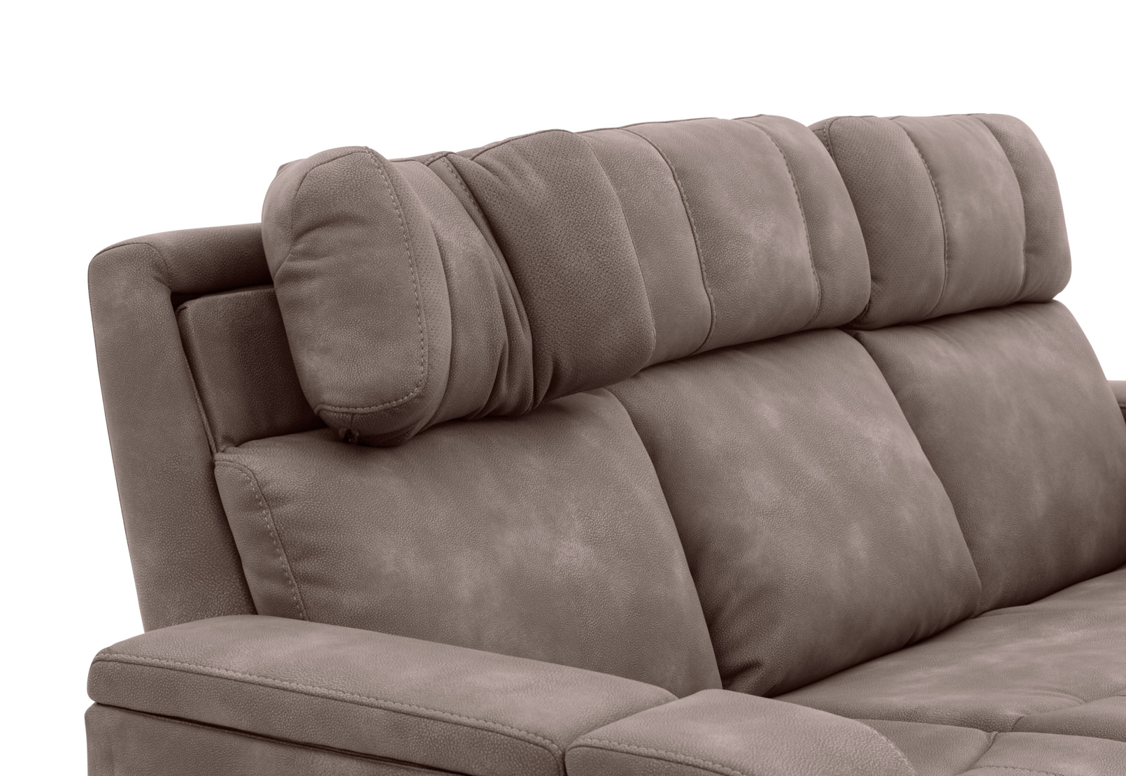 LAS VEGAS FABRIC Media 3 Seater Electric Recliner with Drop Down Table – image 24 of 35