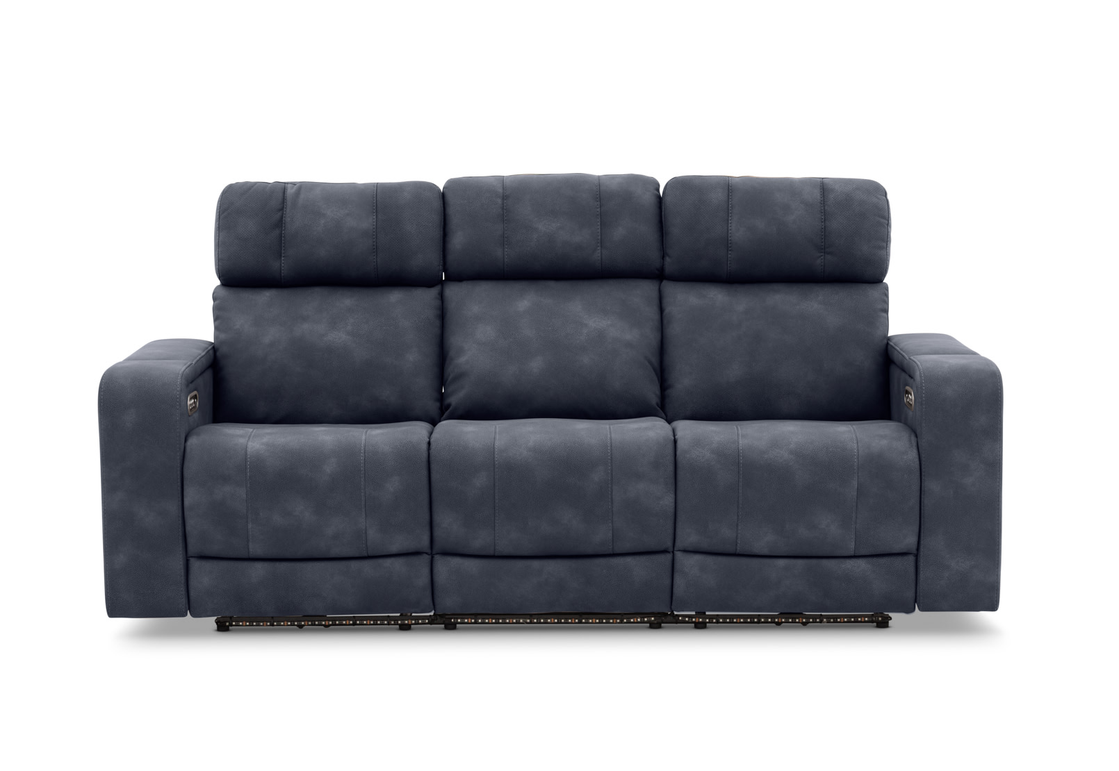LAS VEGAS FABRIC Media 3 Seater Electric Recliner with Drop Down Table – image 1 of 35