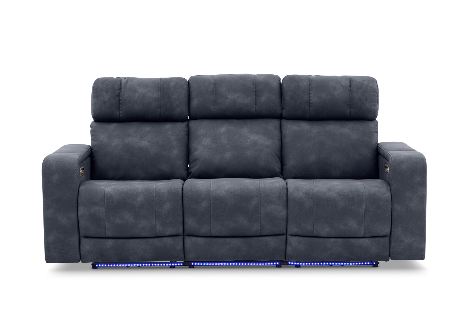 LAS VEGAS FABRIC Media 3 Seater Electric Recliner with Drop Down Table – image 6 of 35