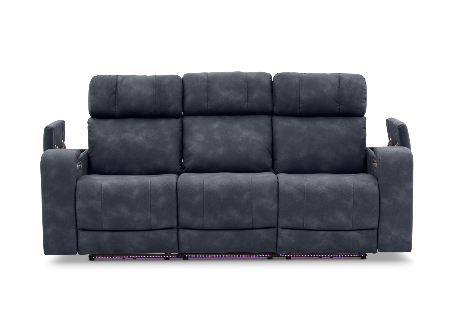 LAS VEGAS FABRIC Media 3 Seater Electric Recliner with Drop Down Table – image 8 of 35