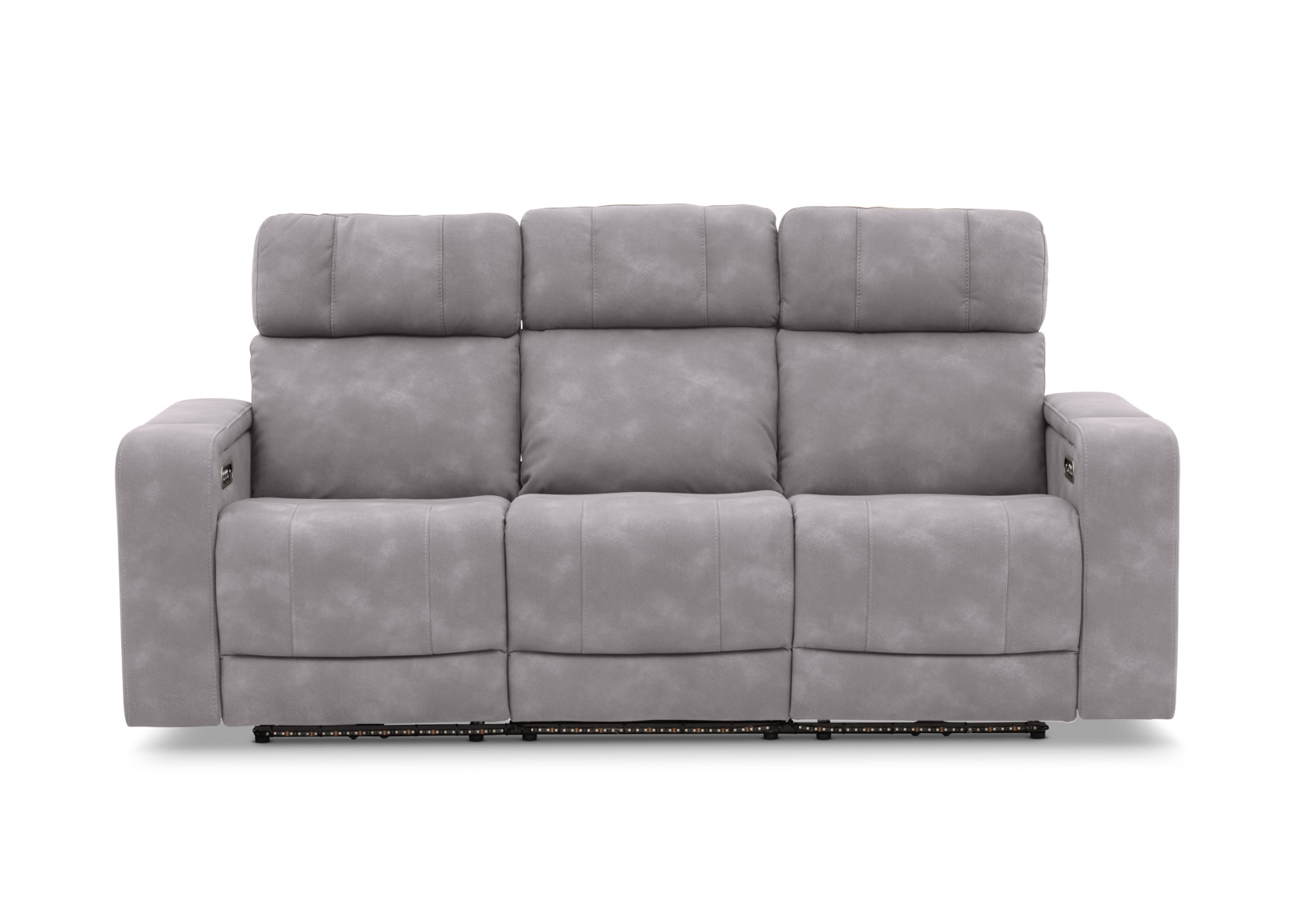 LAS VEGAS FABRIC Media 3 Seater Electric Recliner with Drop Down Table – image 1 of 35