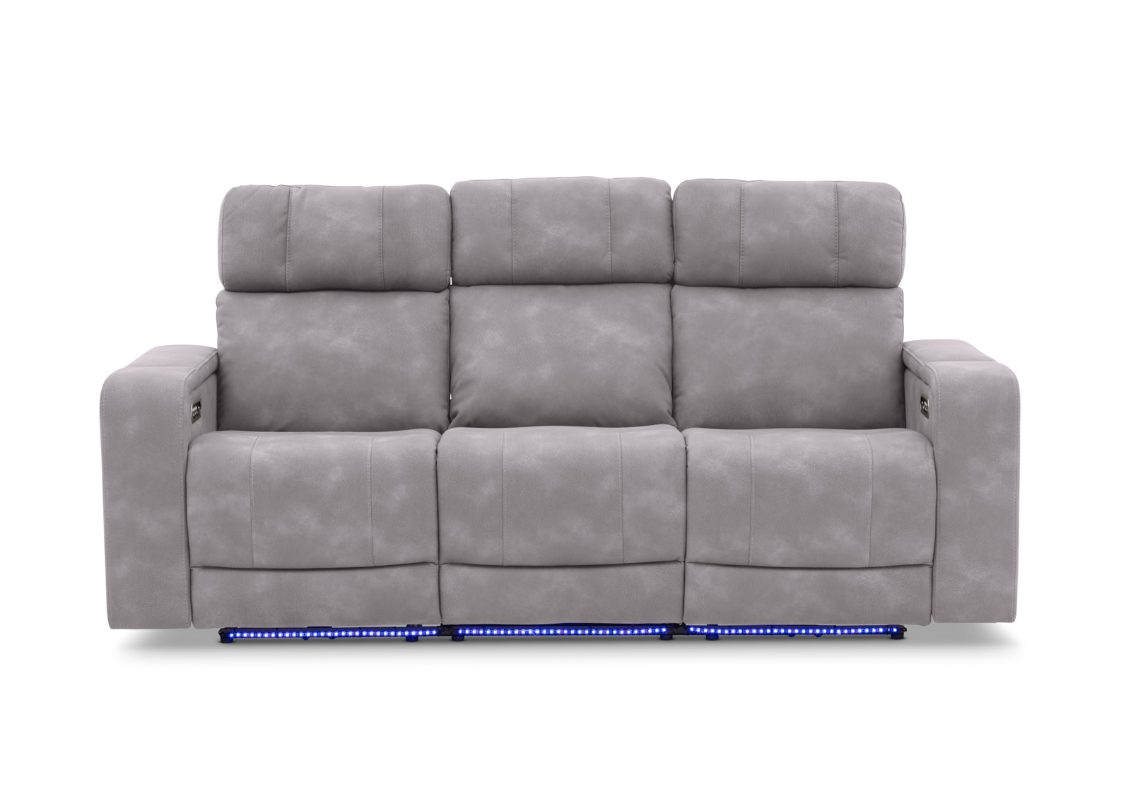 LAS VEGAS FABRIC Media 3 Seater Electric Recliner with Drop Down Table – image 6 of 35