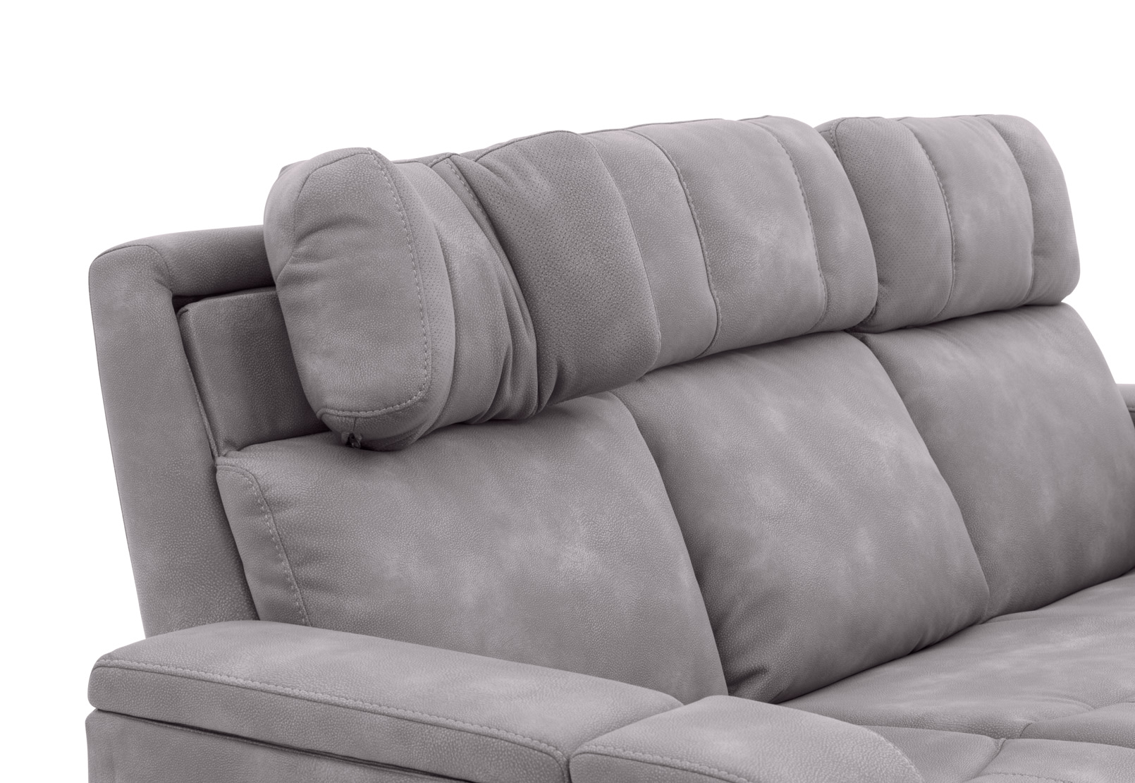 LAS VEGAS FABRIC Media 3 Seater Electric Recliner with Drop Down Table – image 24 of 35