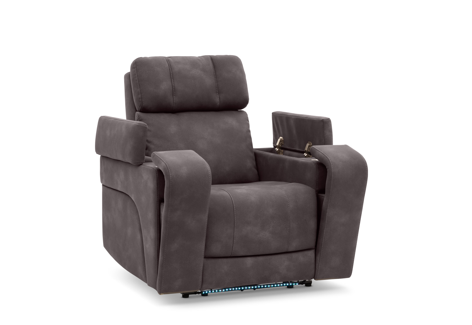 LAS VEGAS FABRIC Media Electric Recliner – image 11 of 34