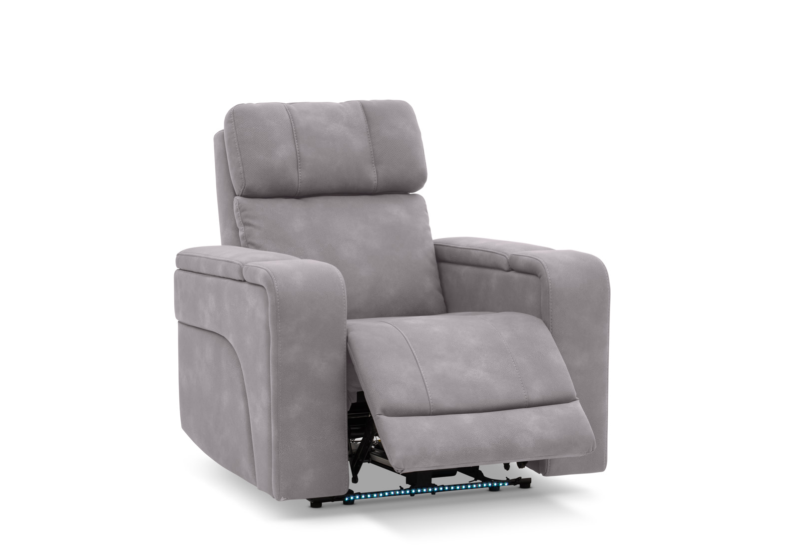 LAS VEGAS FABRIC Media Electric Recliner – image 11 of 28