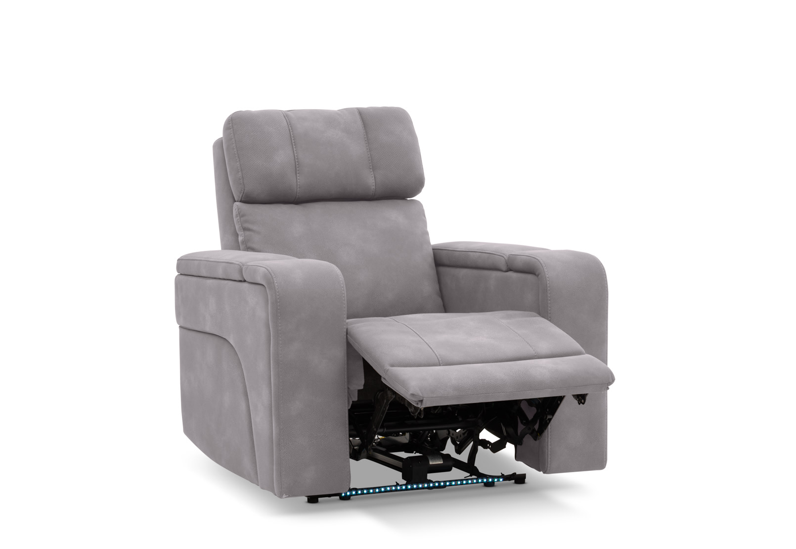 LAS VEGAS FABRIC Media Electric Recliner – image 12 of 28
