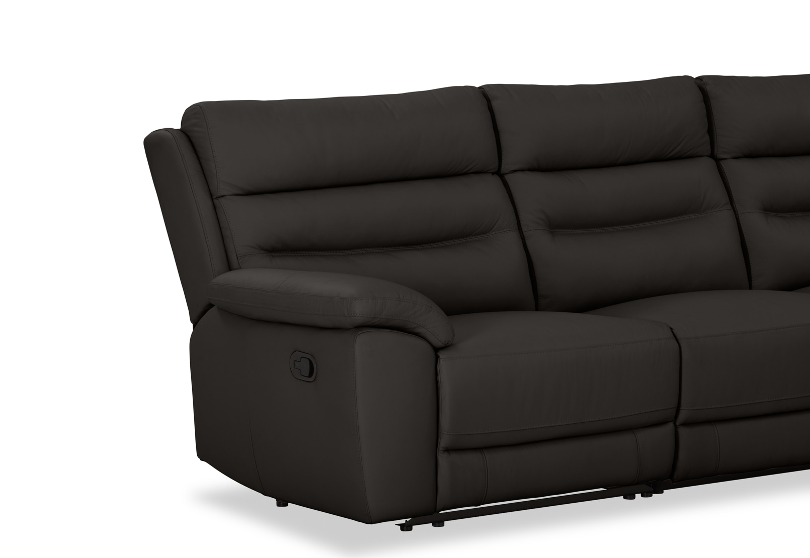BEARMAN LEATHER 3 Seater Recliners – image 5 of 9