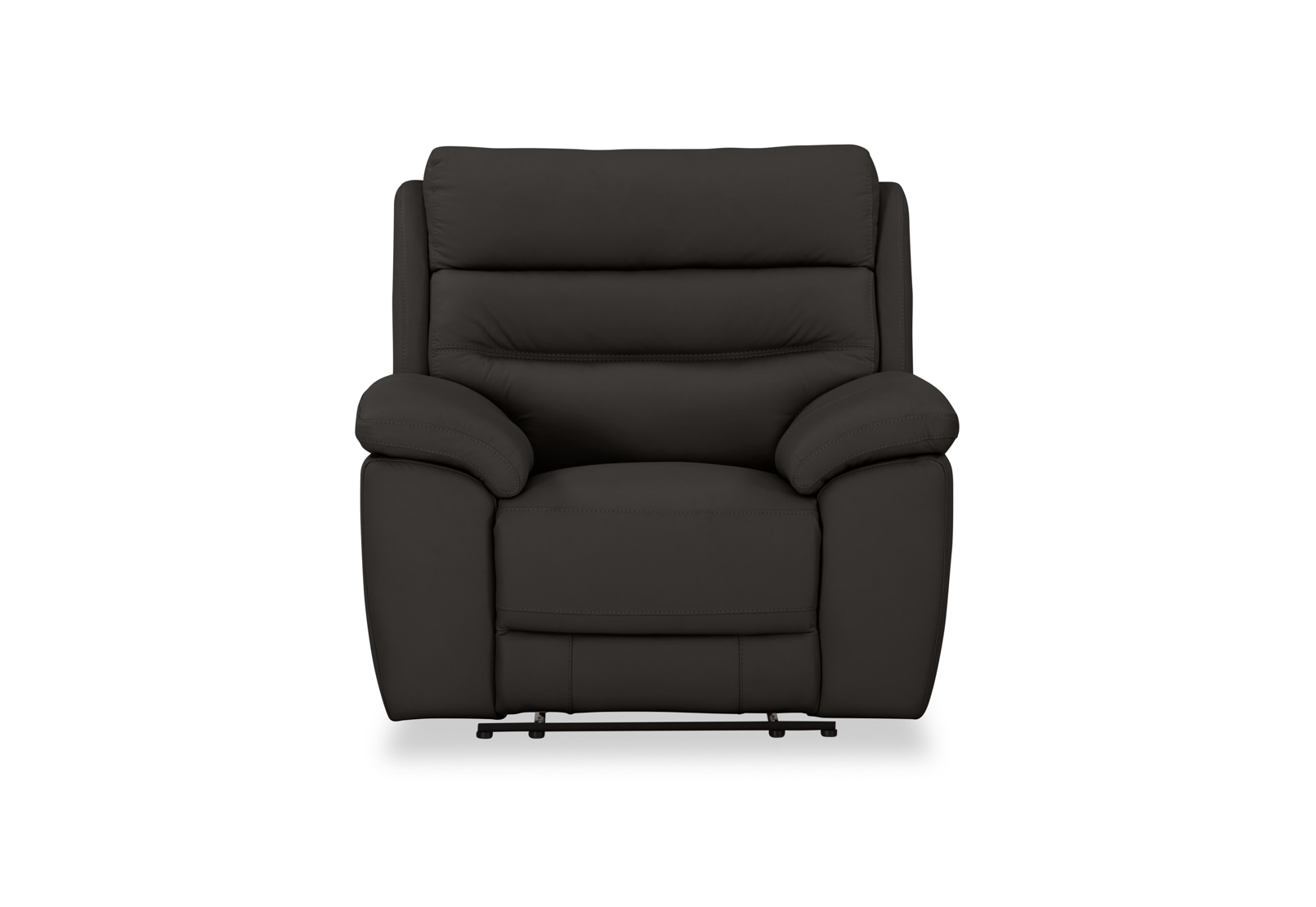 BEARMAN LEATHER Manual Recliner – image 1 of 9