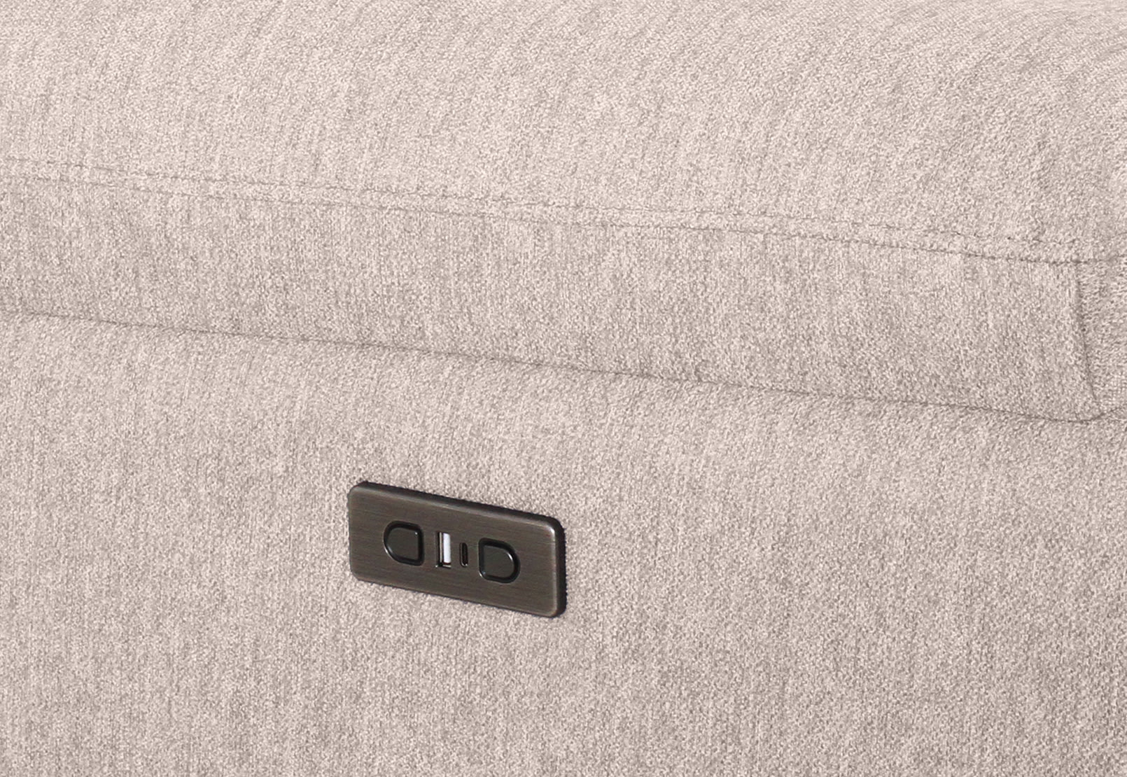 BRAVORA FABRIC 2 Seater with Inbuilt Electric Recliners and Console – image 6 of 7