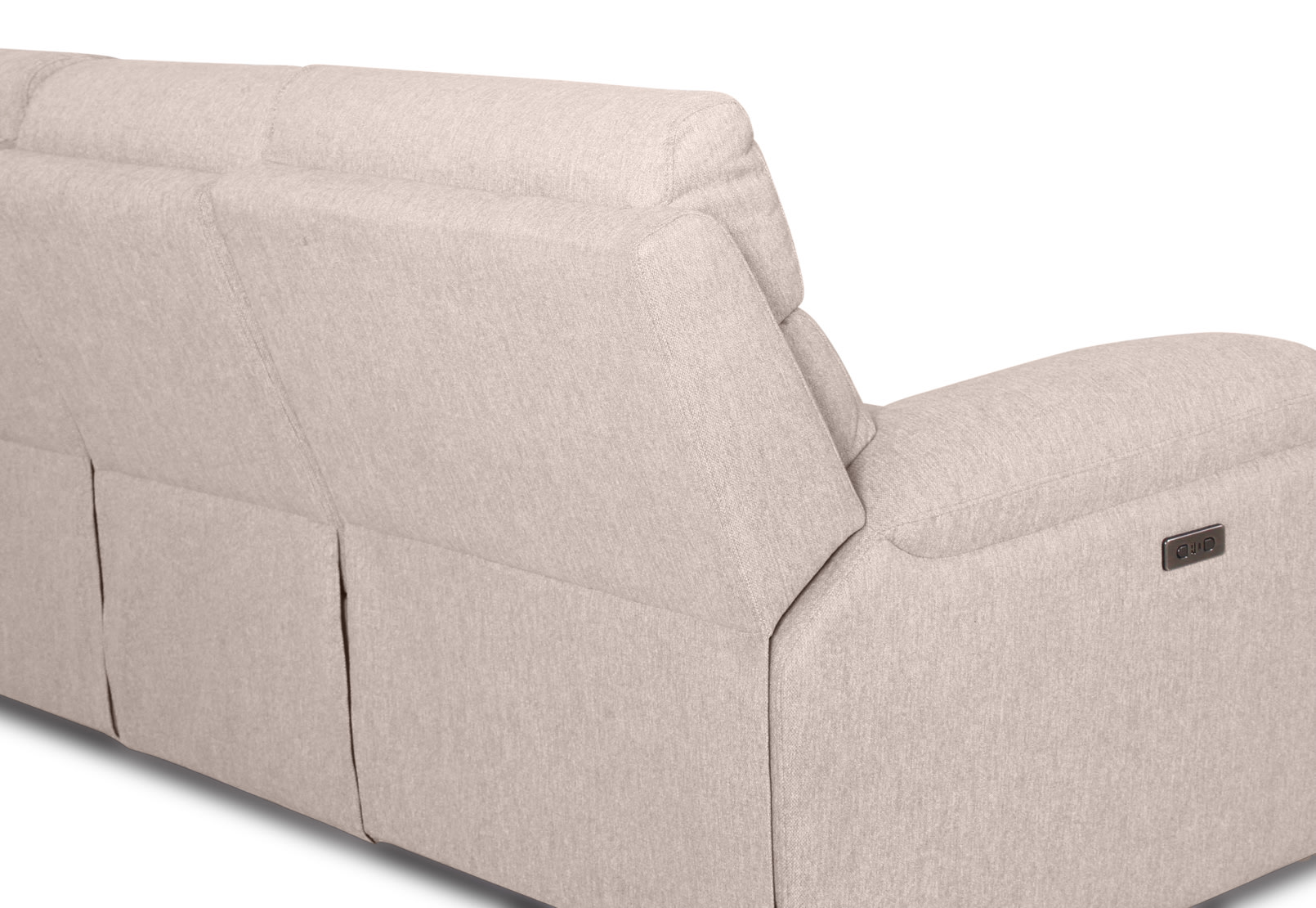 BRAVORA FABRIC 3 Seater Sofa Electric Recliner – image 5 of 8