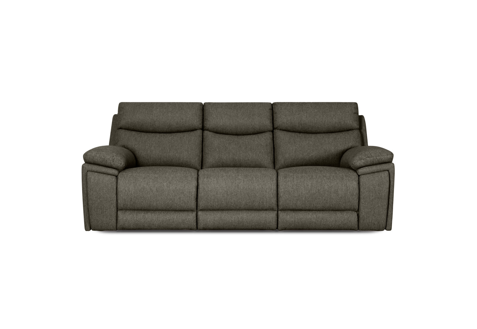 BRAVORA FABRIC 3 Seater Sofa Electric Recliner – image 1 of 8