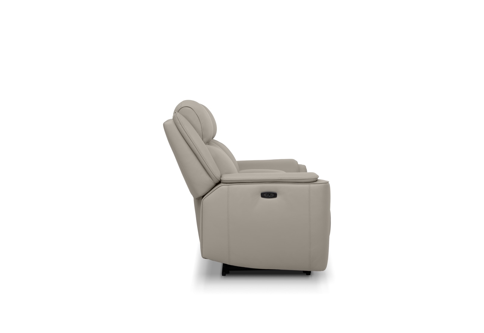 GLUSMAN LEATHER 2 Seater Sofa Electric Recliners with Console – image 5 of 8