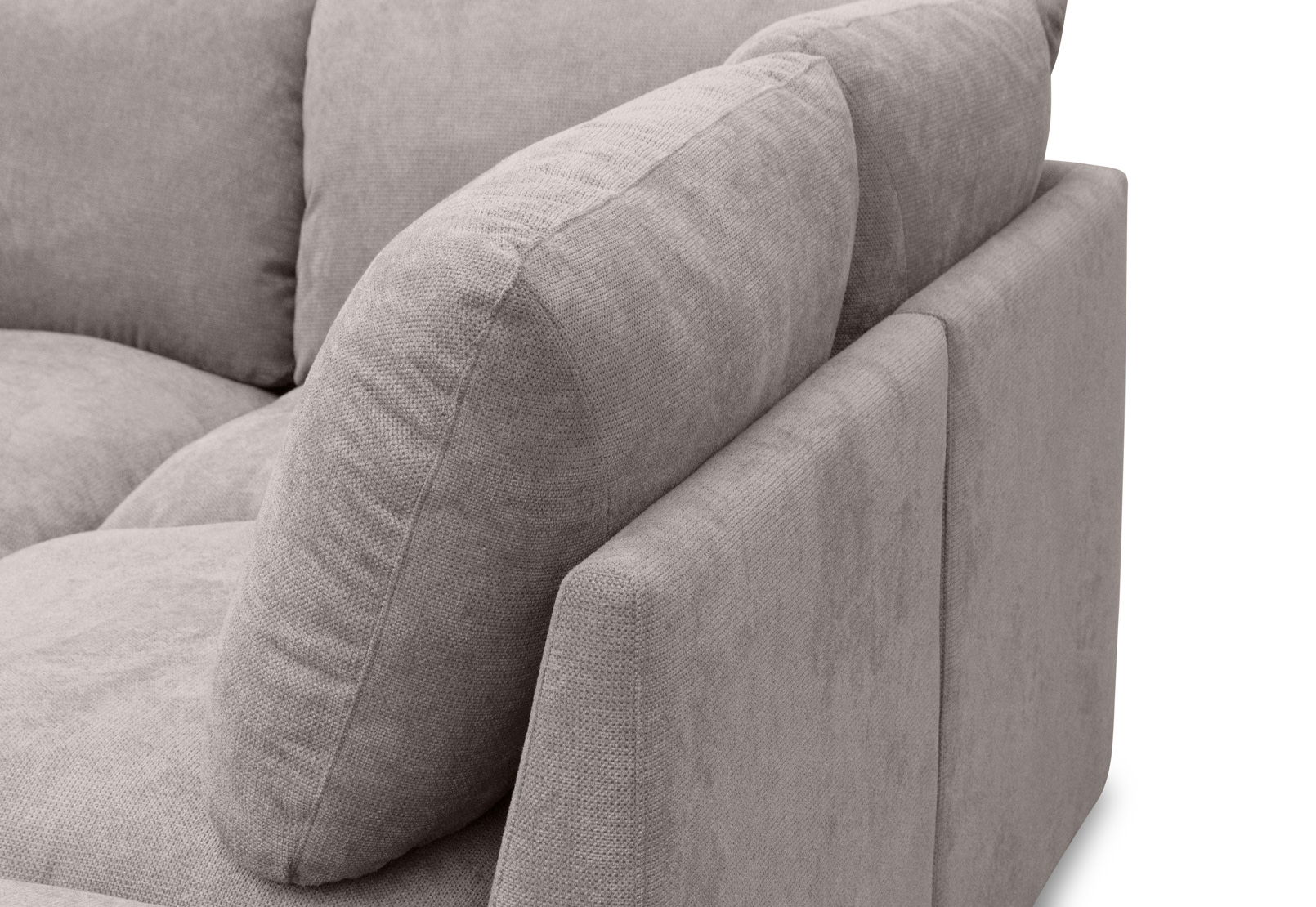 REVER FABRIC Corner Lounge with Ottoman – image 5 of 9