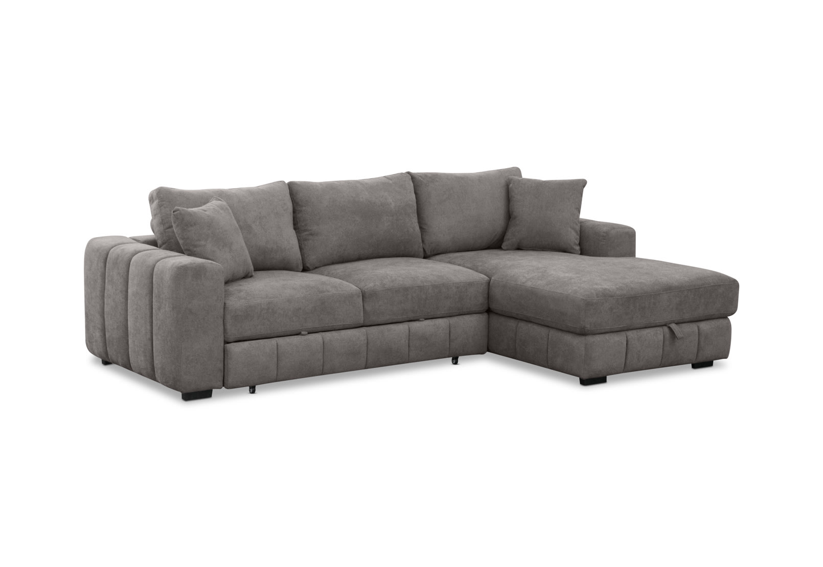 ANWEN FABRIC 3S RHF Chaise with Sofa Bed – image 2 of 17