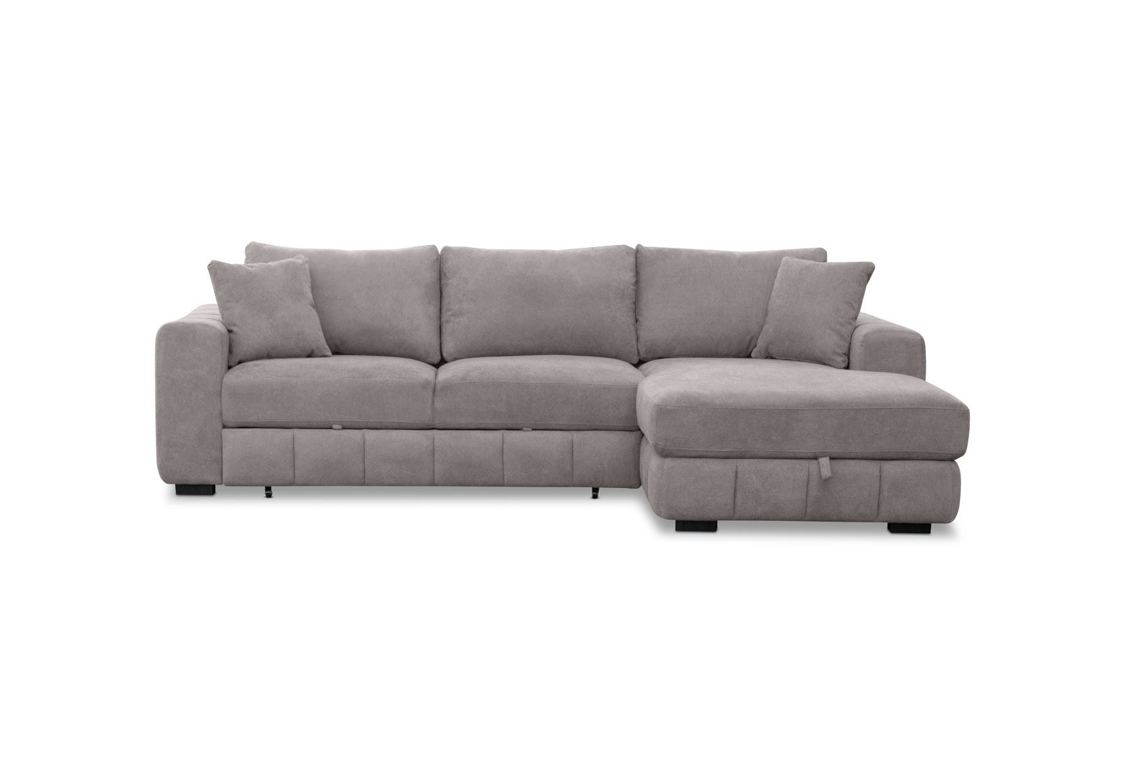 ANWEN FABRIC 3S RHF Chaise with Sofa Bed – image 1 of 14