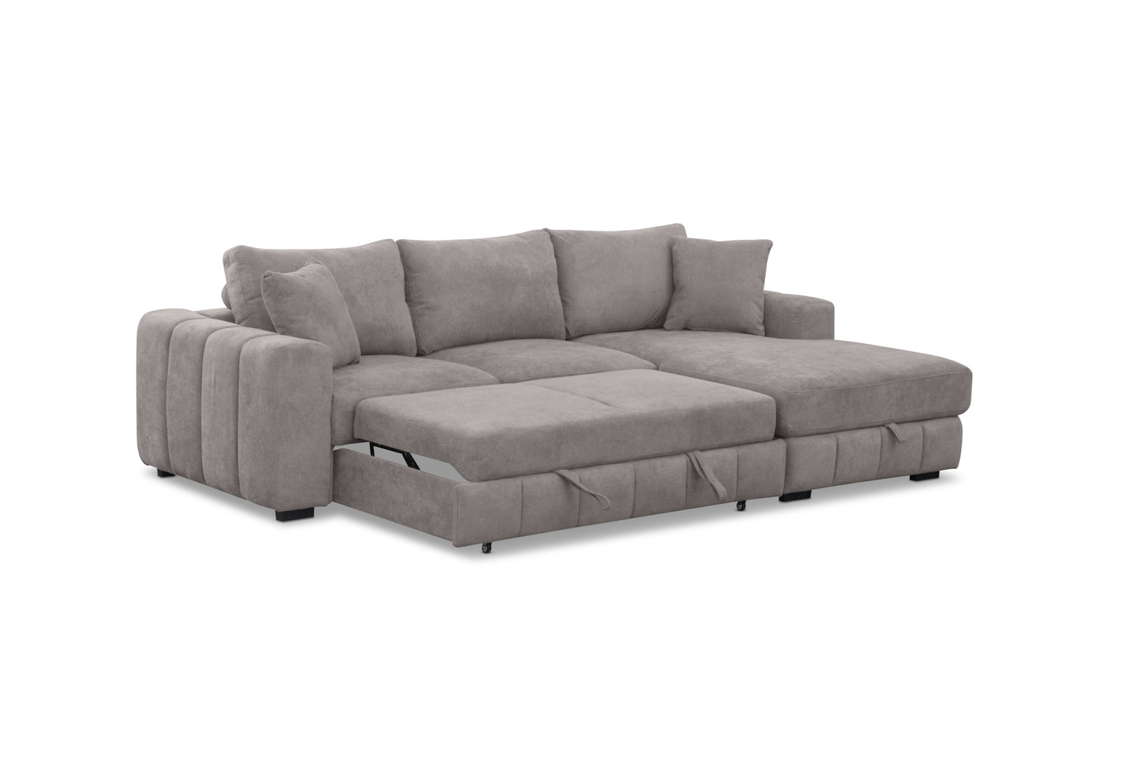 ANWEN FABRIC 3S RHF Chaise with Sofa Bed – image 3 of 14