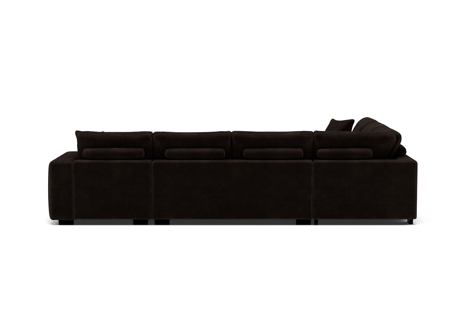 ANWEN FABRIC RHF Corner Chaise with Sofa Bed – image 5 of 6