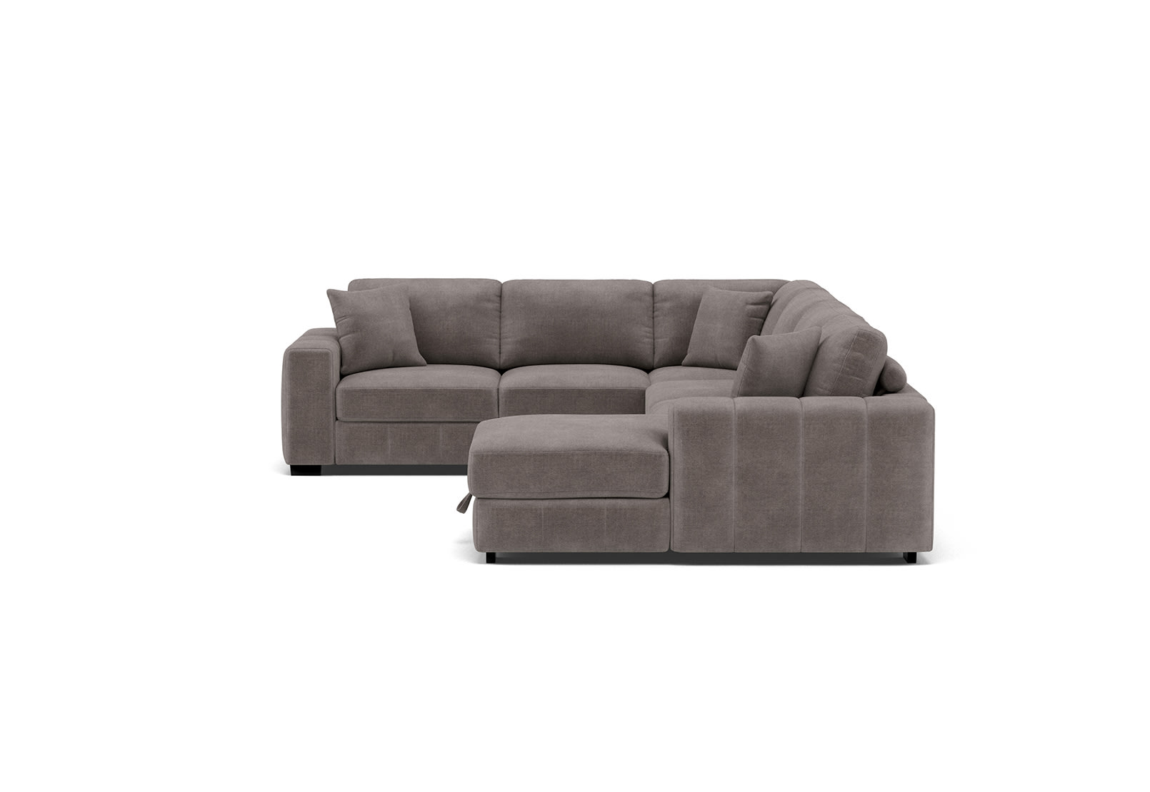 ANWEN FABRIC RHF Corner Chaise with Sofa Bed – image 4 of 6