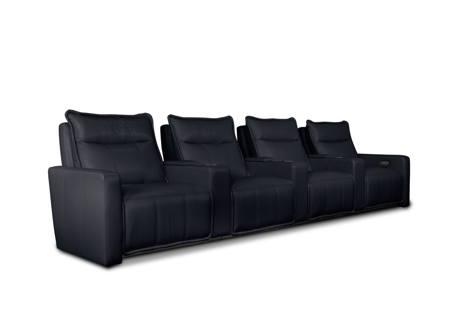 ALCINA LEATHER 4 Seater Theatre Suite – image 4 of 11