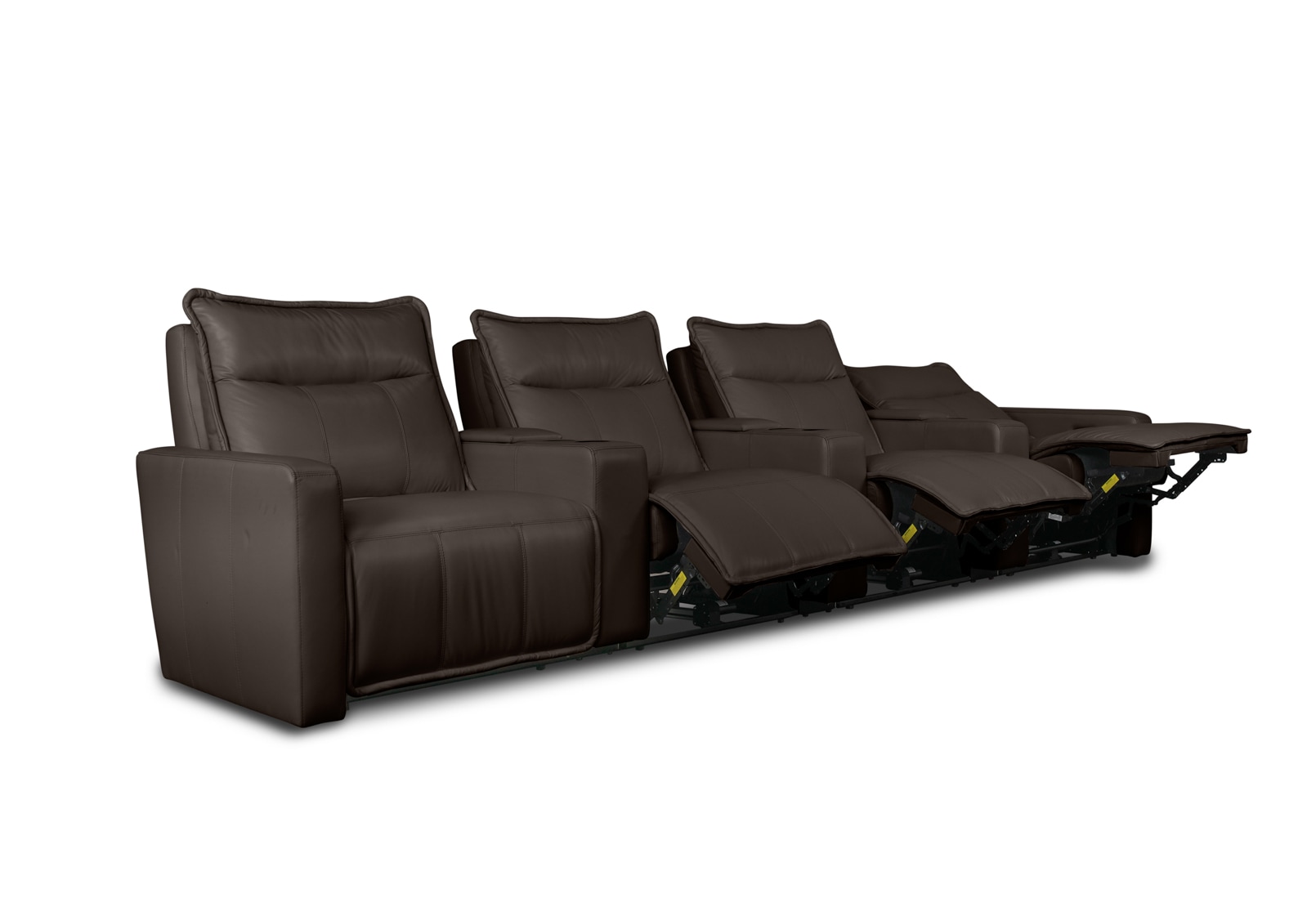 ALCINA LEATHER 4 Seater Theatre Suite – image 7 of 11
