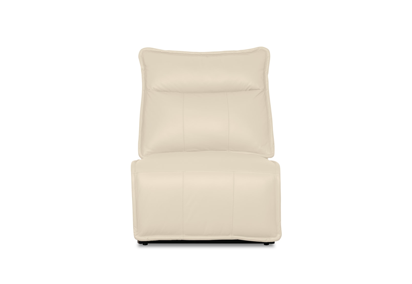 ALCINA LEATHER Modular Armless Fixed Chair – image 1 of 4