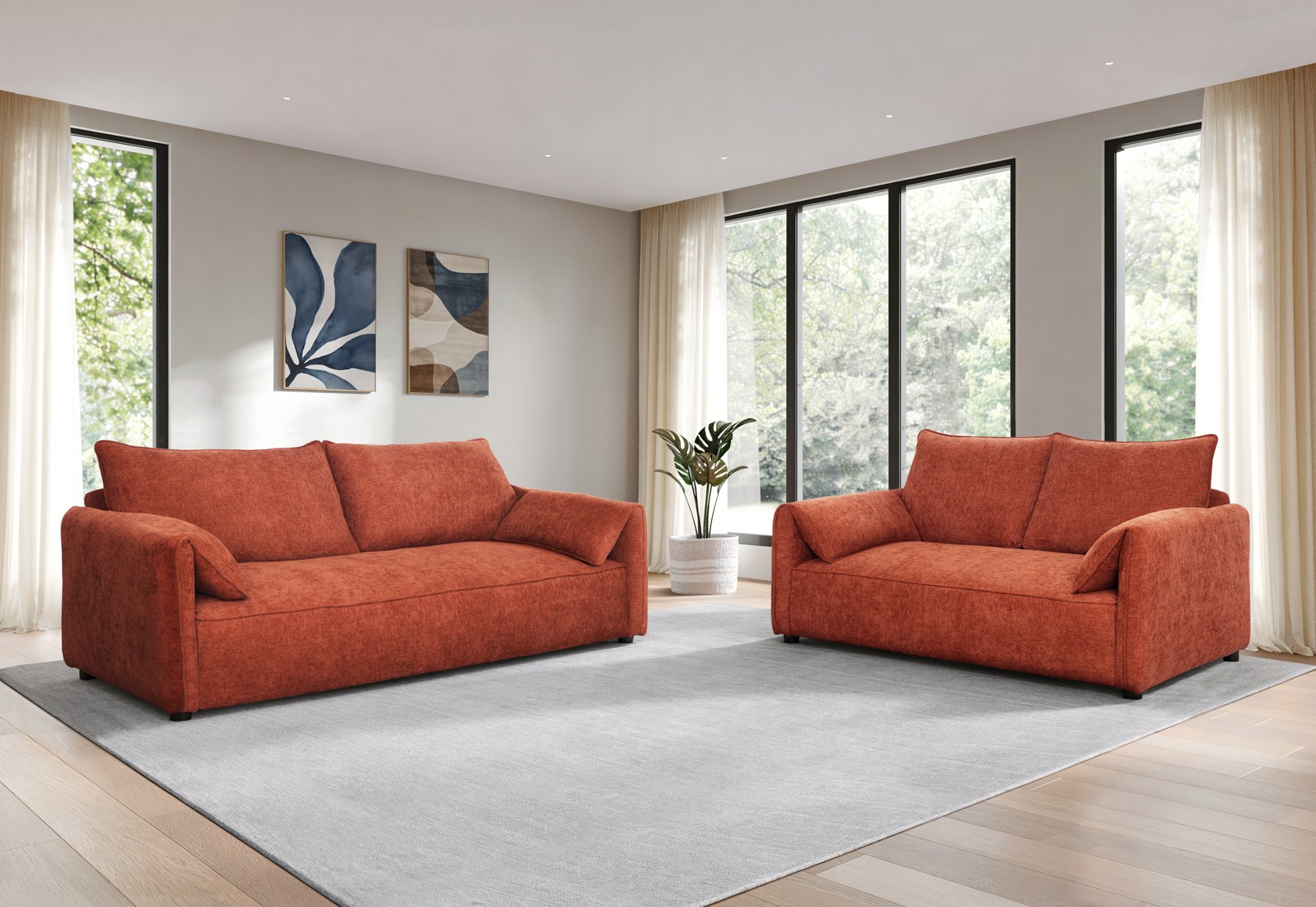 MEEK FABRIC 2 Seater – image 9 of 9