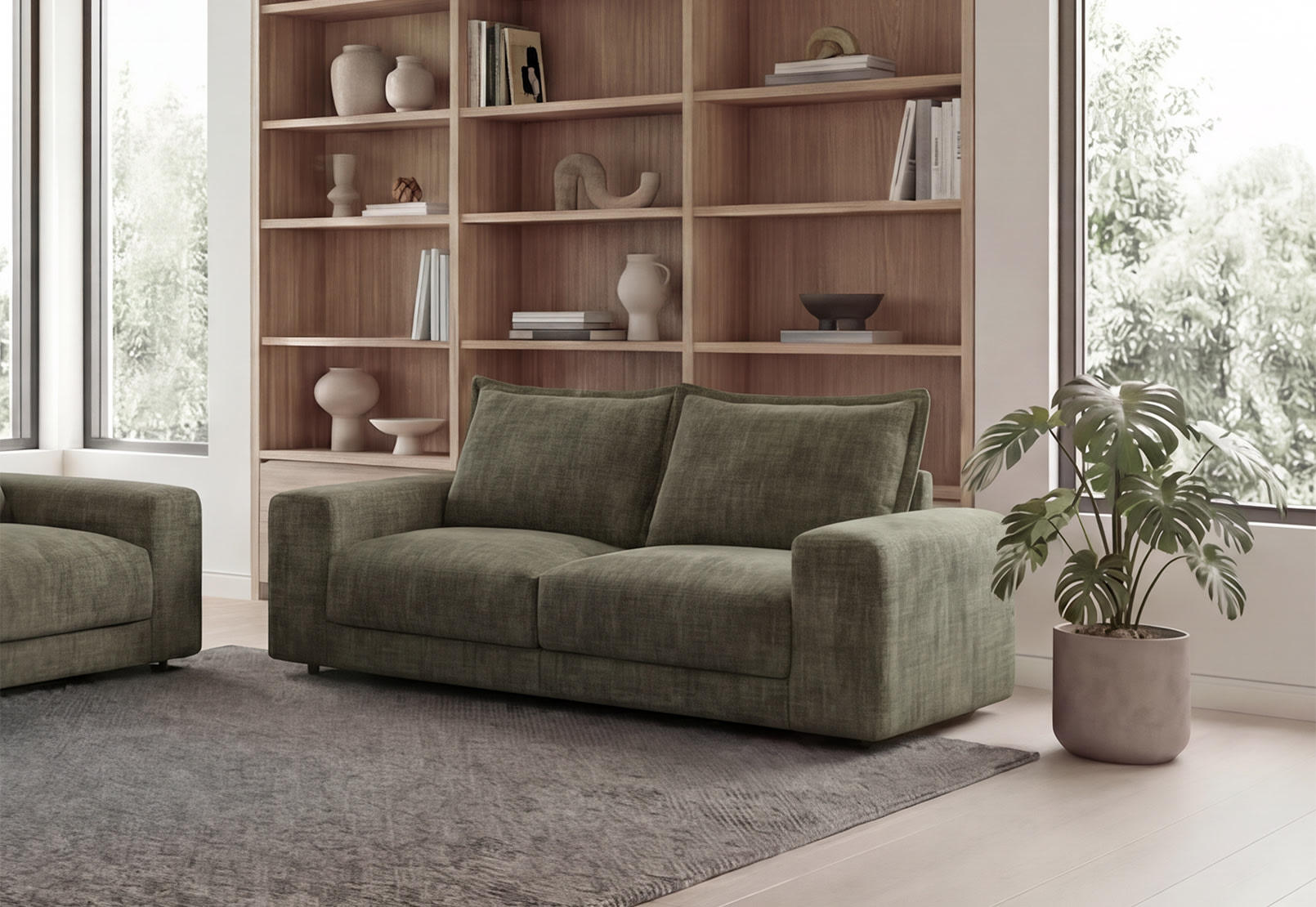 LINNELL FABRIC 3.5 Seater Sofa – image 1 of 10