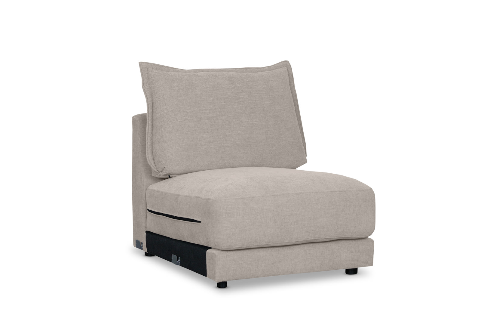 LINNELL FABRIC Modular Armless Chair – image 2 of 3