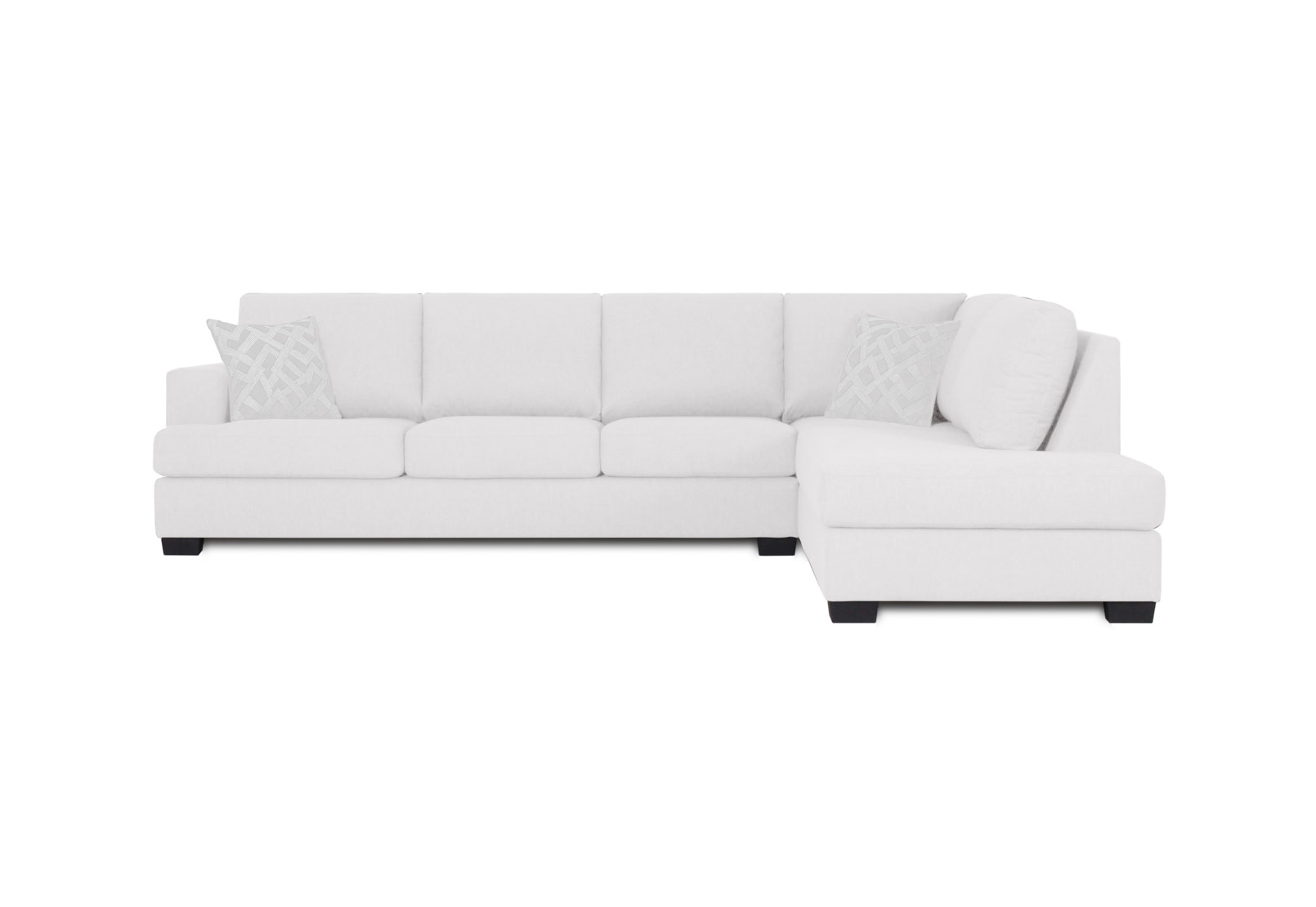 CALEY FABRIC 4 Seater Sofa with Right-Hand Facing Chaise – image 1 of 8