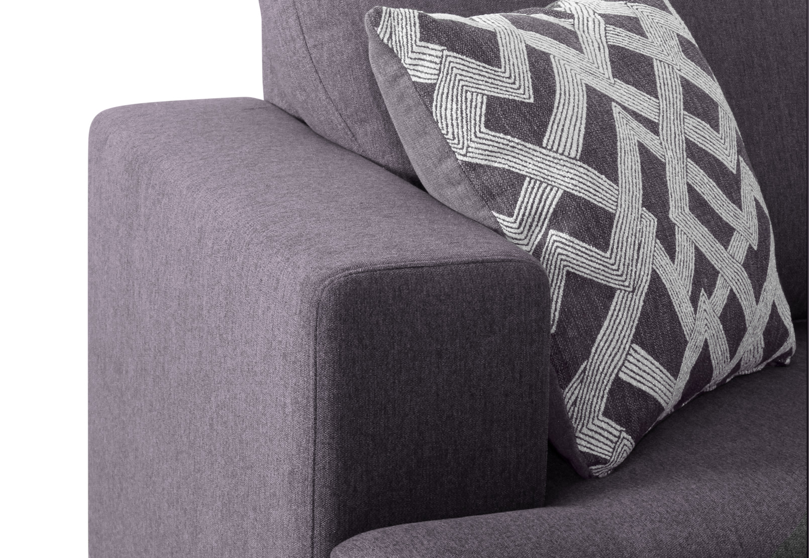 CALEY FABRIC 4 Seater Sofa with Right-Hand Facing Chaise – image 6 of 8